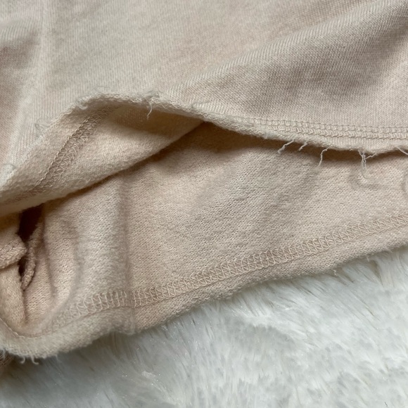 Hello Nite! Crochet Waist Terry Lined Shorts in Khaki Size S - Picture 5 of 6